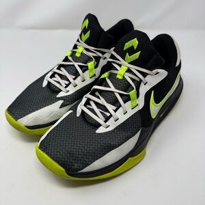NIKE PRECISION VI DD9535-009 BLACK VOLT‎ SNEAKERS ATHLETIC RUNNING SHOES MENS 12